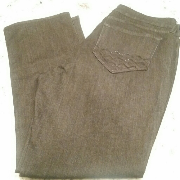 NOT YOUR DAUGHTERS JEANS l Dark Wash NEW E2 - Picture 1 of 7